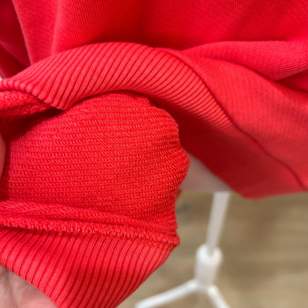 Universal Thread Red V-Neck Sweatshirt - Picture 7 of 8